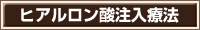 ヒアルロン酸注入療法